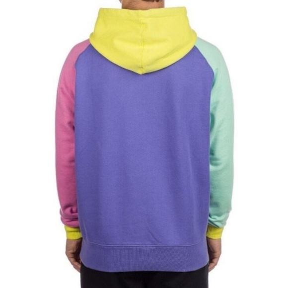 Teddy Fresh Colorblock Hoodie 2.0 Pullover Sweatshirt Unisex Size Large - Picture 8 of 10